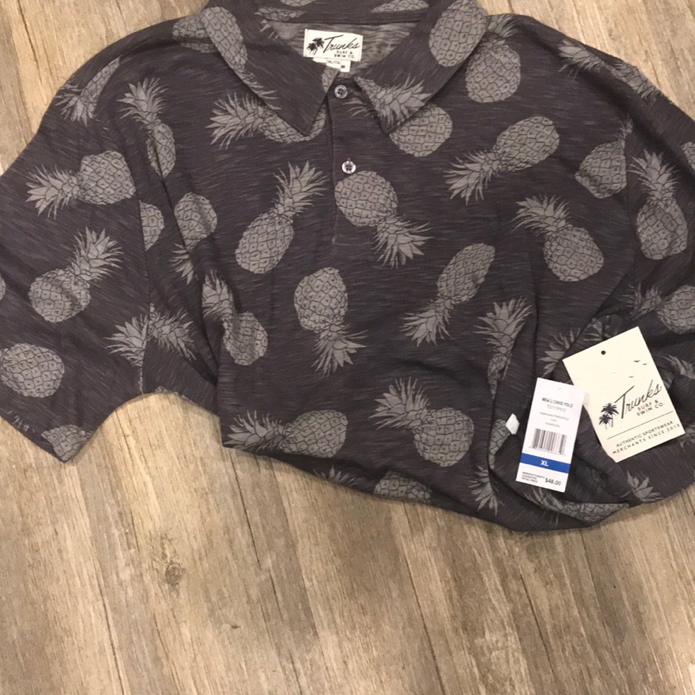 Trunks Hawaiian Pineapple polo